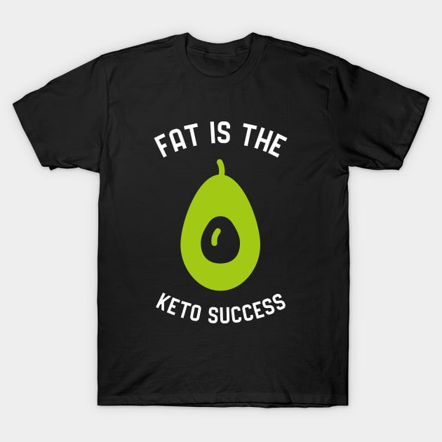 Fat Is The Keto Success T-Shirt by OldCamp